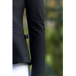 Chaqueta de concurso HKM Crystal Negro