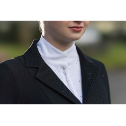Chaqueta de concurso HKM Crystal Negro