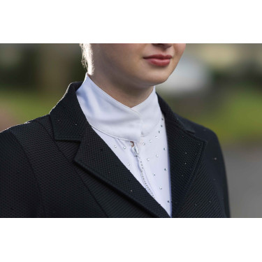 Chaqueta de concurso HKM Crystal Negro
