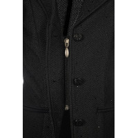 Chaqueta de concurso HKM Crystal Kids Negro Chaqueta de concurso HKM Crystal Kids Negro