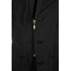 Chaqueta de concurso HKM Crystal Kids Negro