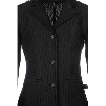 Chaqueta de concurso HKM Crystal Kids Negro