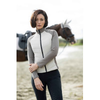 Chaqueta acolchada HKM Amalfi Beige / topo Multicolor