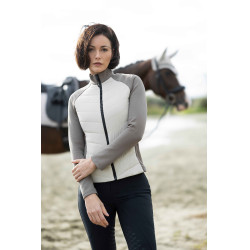 Chaqueta acolchada HKM Amalfi Beige / topo Chaqueta acolchada HKM Amalfi Beige / topo