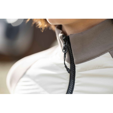Chaqueta acolchada HKM Amalfi Beige / topo Chaqueta acolchada HKM Amalfi Beige / topo