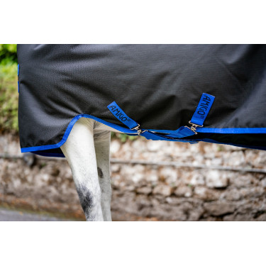 Manta Horseware Amigo Ripstop 900D Turnout 200g Negro / azul clásico