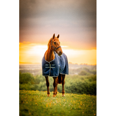 Manta Horseware Amigo Ripstop 900D Turnout 200g Marine witney Azul marino