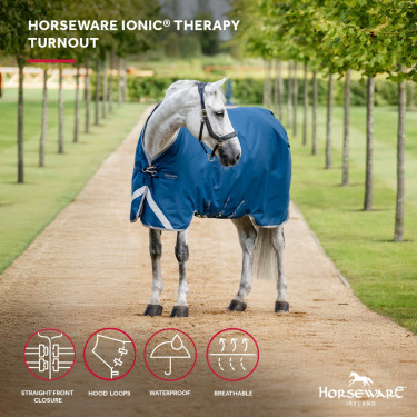 Manta Horseware Ionic Therapy Turnout 100g Manta Horseware Ionic Therapy Turnout 100g