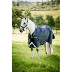 Manta Horseware Rambo 1680D Turnout 250g VL Marino / tormenta / gris plateado Azul marino Manta Horseware Rambo 1680D Turnout 250g VL Marino / tormenta / gris plateado Azul marino