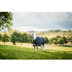 Manta Horseware Rambo 1680D Turnout 250g VL Marino / tormenta / gris plateado Azul marino Manta Horseware Rambo 1680D Turnout 250g VL Marino / tormenta / gris plateado Azul marino
