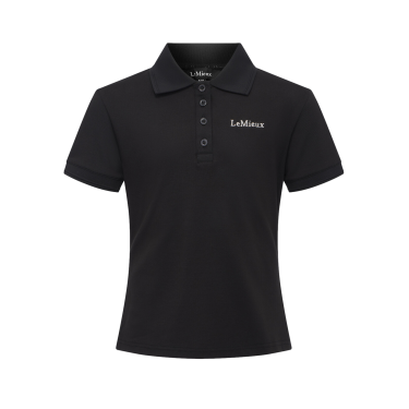 Polo LeMieux Young Rider Clásico Negro