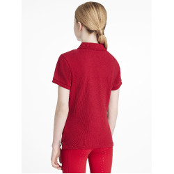 Polo LeMieux Young Rider Clásico Chilli Rojo Polo LeMieux Young Rider Clásico Chilli Rojo