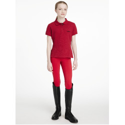 Polo LeMieux Young Rider Clásico Chilli Rojo Polo LeMieux Young Rider Clásico Chilli Rojo