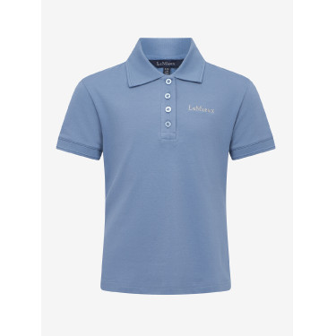 Polo LeMieux Young Rider Clásico Azul hielo