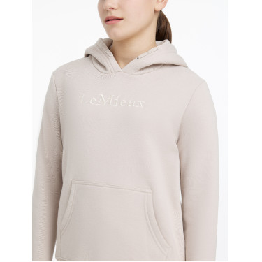Sudadera con capucha LeMieux Clásica Young Rider Piedra Gris