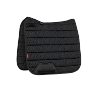 Almohadilla de doma LeMieux Square Self-Cool 3D Negro