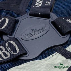Cobertura Horseware Rambo Summer Series V-Front Azúl marino / gris Cobertura Horseware Rambo Summer Series V-Front Azúl marino / gris