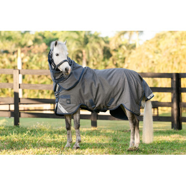 Manta Horseware Rhino Hexstop Plus Poney Turnout 100g Manta Horseware Rhino Hexstop Plus Poney Turnout 100g