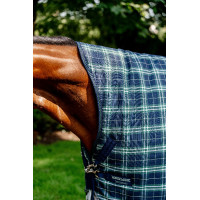 Cobertura Horseware Rhino Wug Turnout 0g Hunter check /Marine / vert Motifs