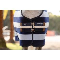 Manta polar Horseware Newmarket Poney Fleece Cooler Marine witney Azul marino