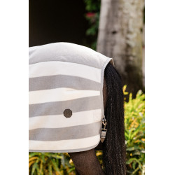 Manta polar Horseware Newmarket Poney Fleece Cooler Carbón de leña Witney Gris