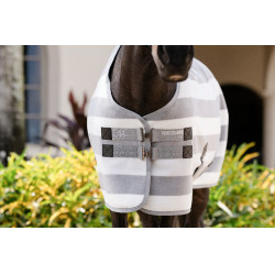 Manta polar Horseware Newmarket Poney Fleece Cooler Carbón de leña Witney Gris