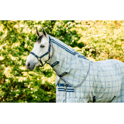 Cubrecuello anti-moscas Horseware Newmarket Marine witney Azul marino