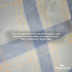 Cubrecuello anti-moscas Horseware Newmarket Marine witney Azul marino