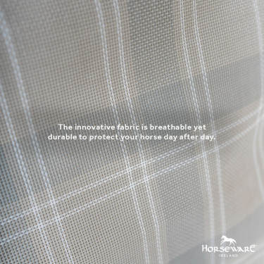 Cubrecuello anti-moscas Horseware Newmarket Carbón de leña Witney Gris