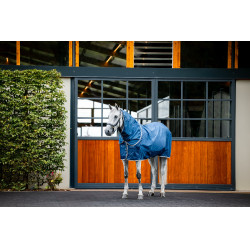 Cubrecuello Horseware Ionic Therapy Mesh Cooler Bleu imperial / argent /Marine Azul