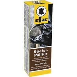 Effax Brillante negro para botas