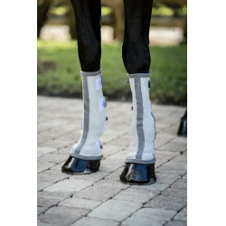 Guêtres anti-mouches Horseware por 2 Plata / gris titanio / plata Guêtres anti-mouches Horseware por 2 Plata / gris titanio / plata