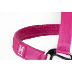 Cabezada y ramal Horseware Newmarket Rose witney Rosa