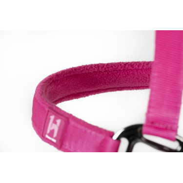Cabezada y ramal Horseware Newmarket Rose witney Rosa