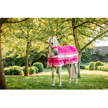 Cabezada y ramal Horseware Newmarket Rose witney Rosa