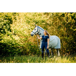 Cabezada y ramal Horseware Newmarket Marine witney Azul marino