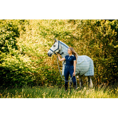Cabezada y ramal Horseware Newmarket Marine witney Azul marino