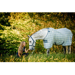 Cabezada y ramal Horseware Newmarket Marine witney Azul marino