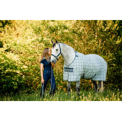 Cabezada y ramal Horseware Newmarket Marine witney Azul marino