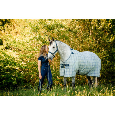Cabezada y ramal Horseware Newmarket Marine witney Azul marino