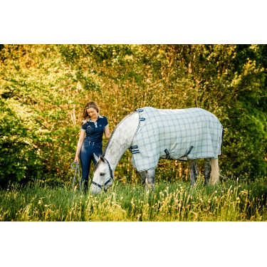 Cabezada y ramal Horseware Newmarket Marine witney Azul marino