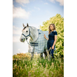 Cabezada y ramal Horseware Newmarket Marine witney Azul marino