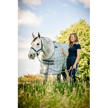 Cabezada y ramal Horseware Newmarket Marine witney Azul marino