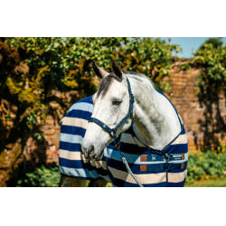 Cabezada y ramal Horseware Newmarket Marine witney Azul marino