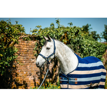 Cabezada y ramal Horseware Newmarket Marine witney Azul marino