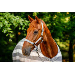 Cabezada y ramal Horseware Newmarket Carbón de leña Witney Gris Cabezada y ramal Horseware Newmarket Carbón de leña Witney Gris