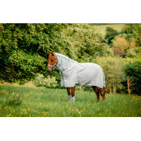 Cabezada y ramal Horseware Newmarket Carbón de leña Witney Gris