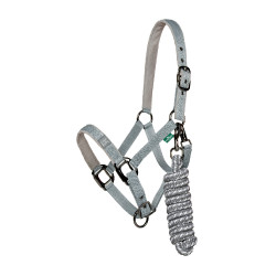 Cabezada y ramal Horseware Newmarket Carbón de leña Witney Gris Cabezada y ramal Horseware Newmarket Carbón de leña Witney Gris