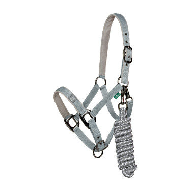 Cabezada y ramal Horseware Newmarket Carbón de leña Witney Gris Cabezada y ramal Horseware Newmarket Carbón de leña Witney Gris