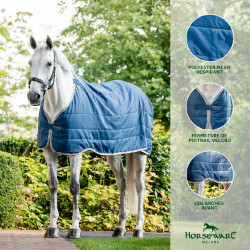 Forro Horseware Ionic Therapy 50g Bleu imperial / argent /Marine Azul Forro Horseware Ionic Therapy 50g Bleu imperial / argent /Marine Azul